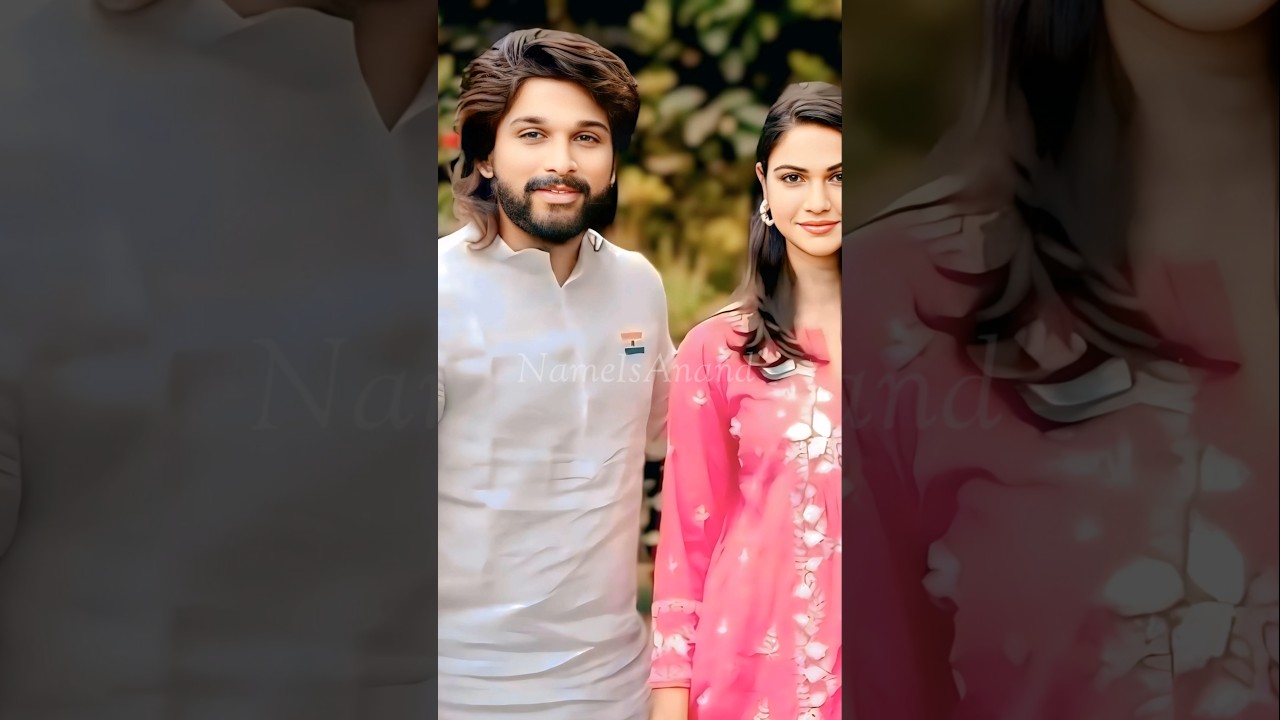 Allu Arjun💞 Wife💞 Allu Shirish💞 