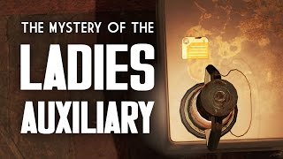 Мульт The Mystery of the Ladies Auxiliary Holotapes What Went On Here Fallout 4 Lore