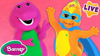 🌿 Let's Garden Together! | Brain Break for Kids | Full Episodes Live | Barney the Dinosaur