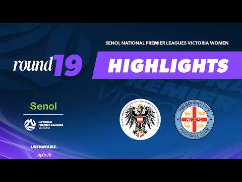 Round 19 Senol NPLW Victoria Keilor Park v Melbourne City Highlights — football highlights