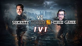 Hybrid Gamer VS Shkafity - Modern Combat 5 1V1 Lobby Match