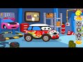 Autójavítós mese-  car repair shop cartoon- Játékmesék
