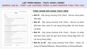[LTM-TH] | Lập Trình Mạng - LAB 02
