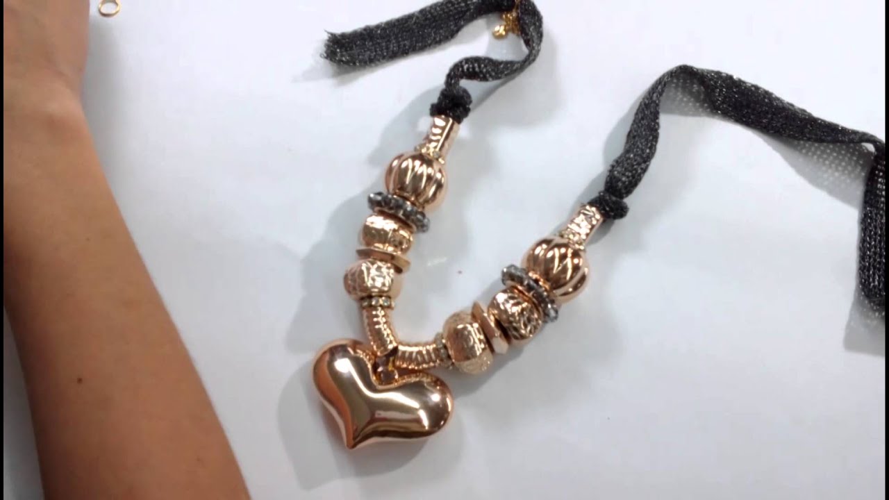 DIY: Collar Con Plastimetal - Colore Accesorios - YouTube