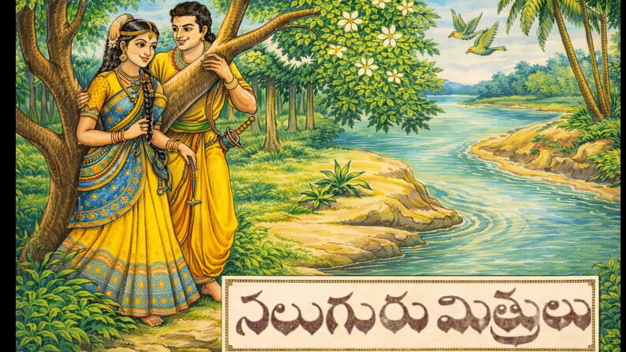 నలుగురు మిత్రులు । స్వర్ణకూపం । స్వర్ణ పాత్ర