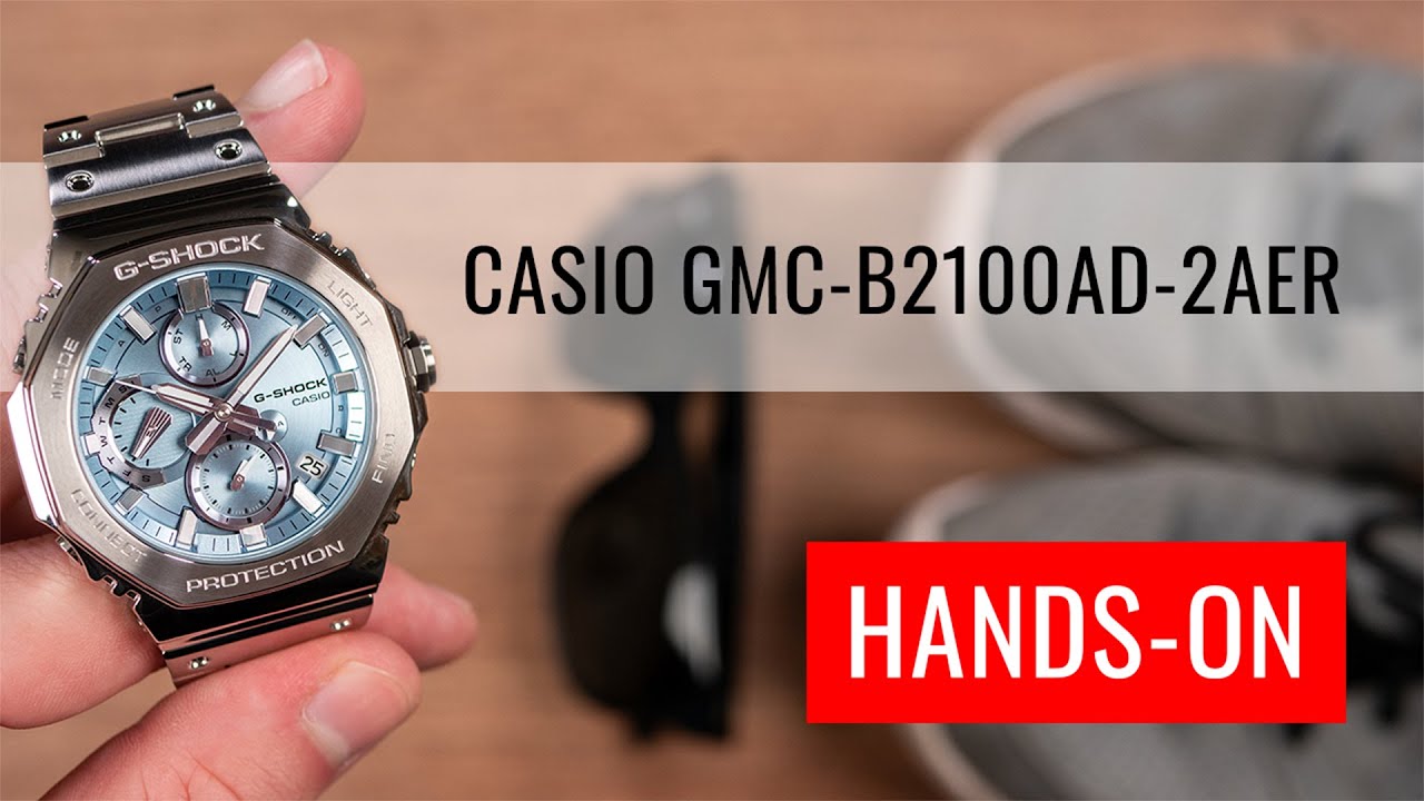 HANDS-ON: Casio G-Shock Full Metal GMC-B2100AD-2AER - YouTube