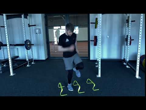 Medial Hurdle Hop to Lateral Bound