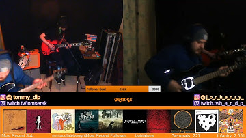 The Fall of Troy - "We Better Learn To Hotwire A Uterus" rehearsal on Twitch (Instrumental)