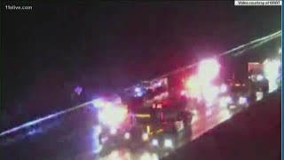 Rain causing traffic havoc all around Atlanta