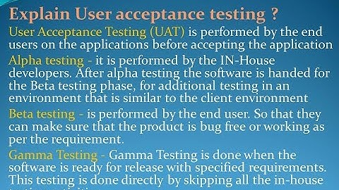 Latest Manual Testing Interview Questions and Answers for freshers and experienced– Part 6