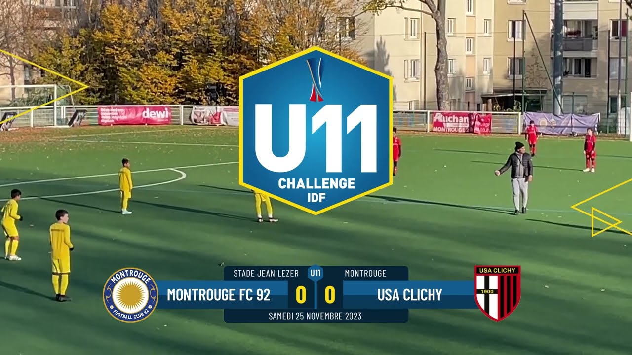Montrouge FC 92 | USA Clichy - Challenge U11 IDF