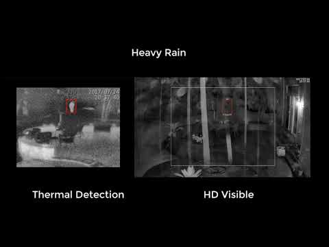 Thermal Security Camera Examples - Intruder Detection - video from SightLogix