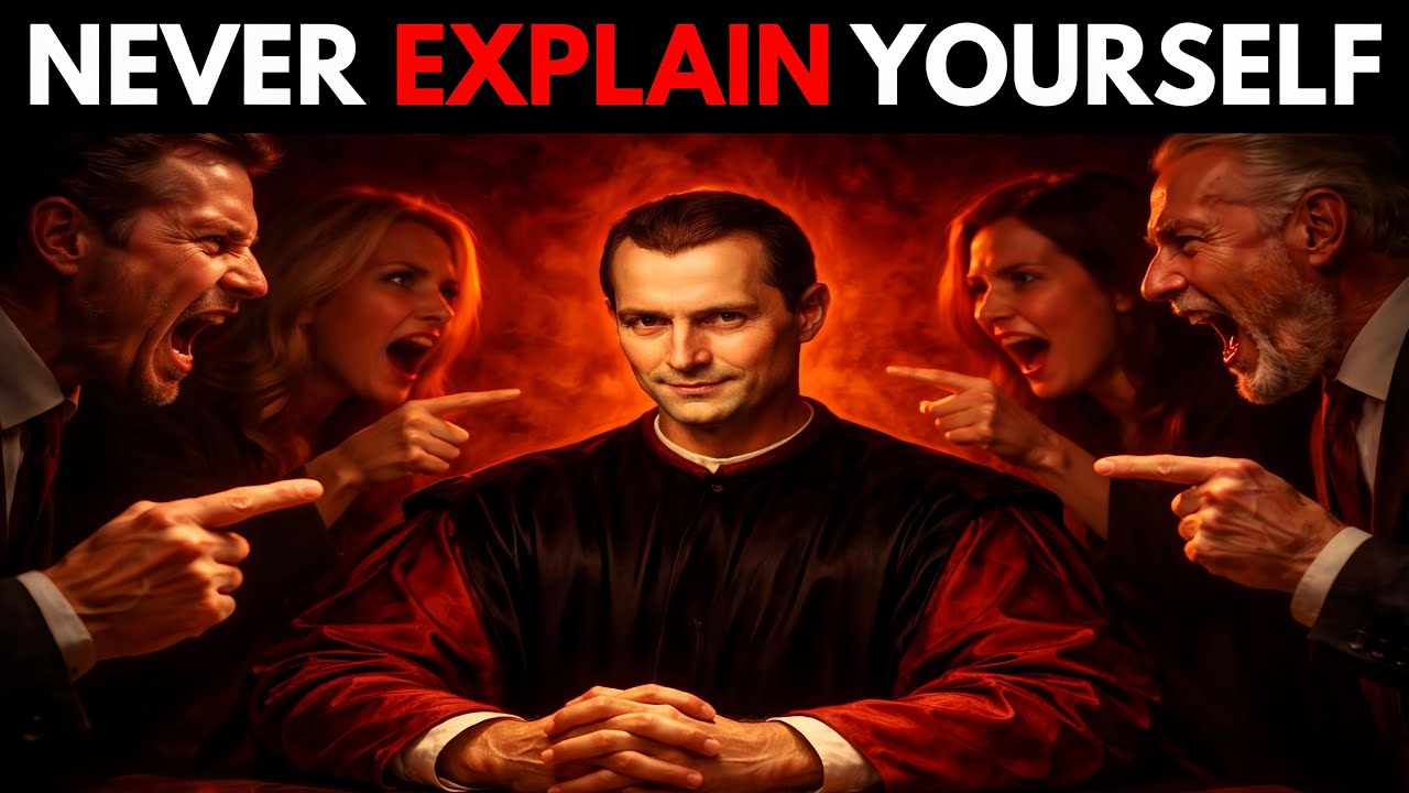 Why Explaining Yourself Destroys Your Power — Machiavelli's Hidden Rule