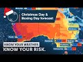 Australia's Christmas Day and Boxing Day weather forecast 2020