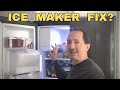 Samsung ice maker freeze up fix. French door ice maker & water dispenser. Part 2