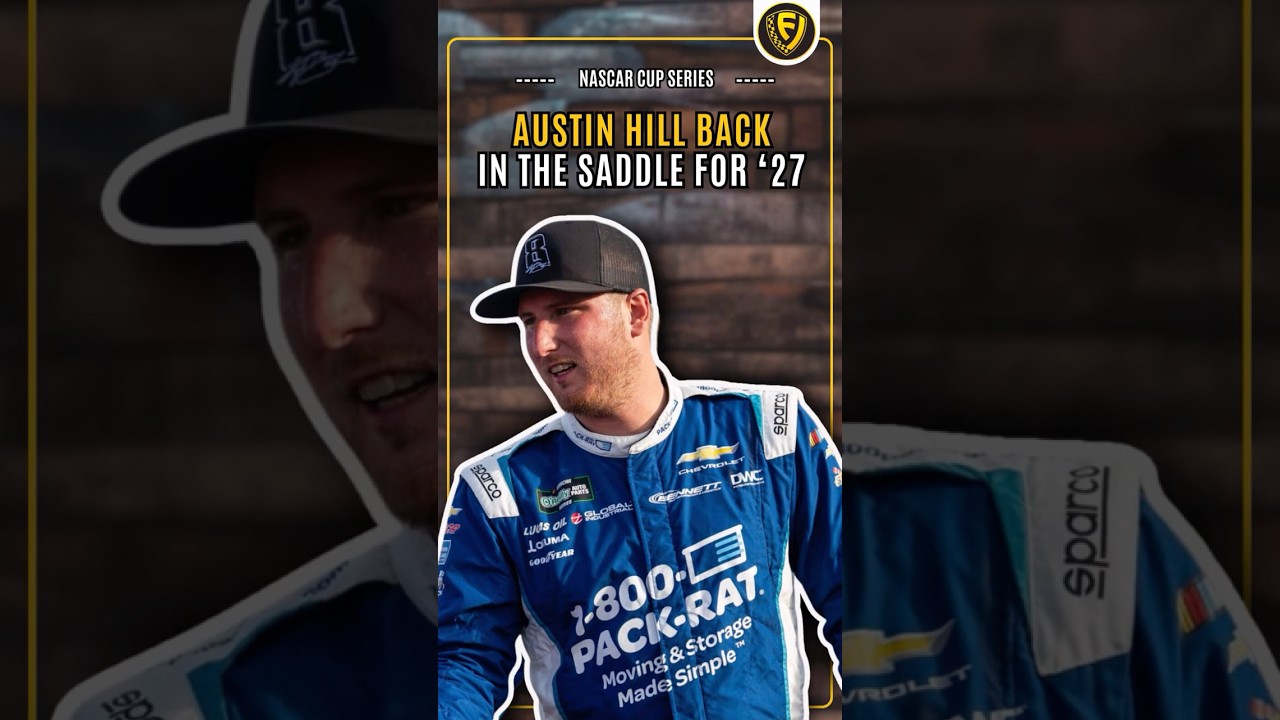 Austin Hill Back in the #33 Saddle for 2027 | NASCAR Cup Series Silly Season (#shorts)