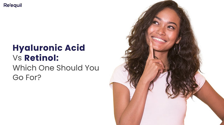 What is the difference between retinol and hyaluronic acid
