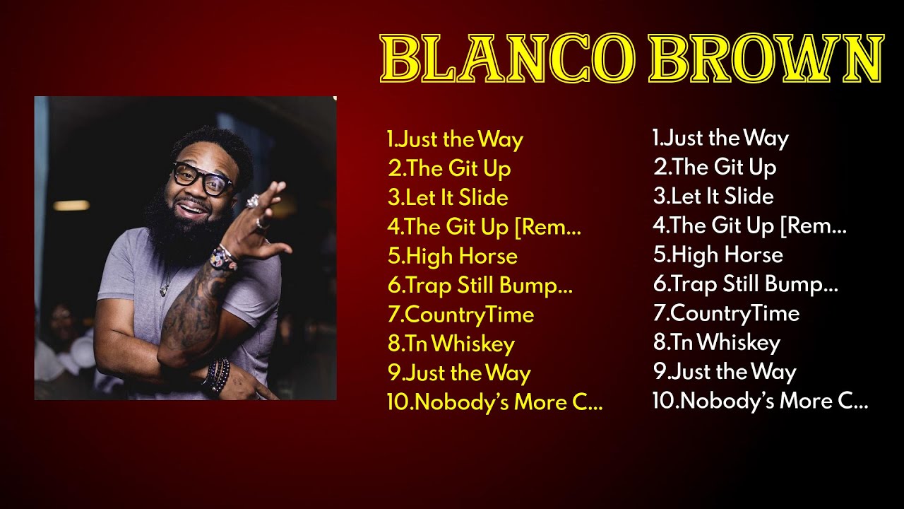 Your 2025 Playlist 🎤 | Featuring Blanco Brown 🌟