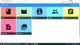 Steps to create a new static page - Material CRUD Mongo - Codecanyon