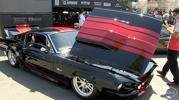 Mustang - 1968 Black Mamba Shelby 490 at Hot Rod f...