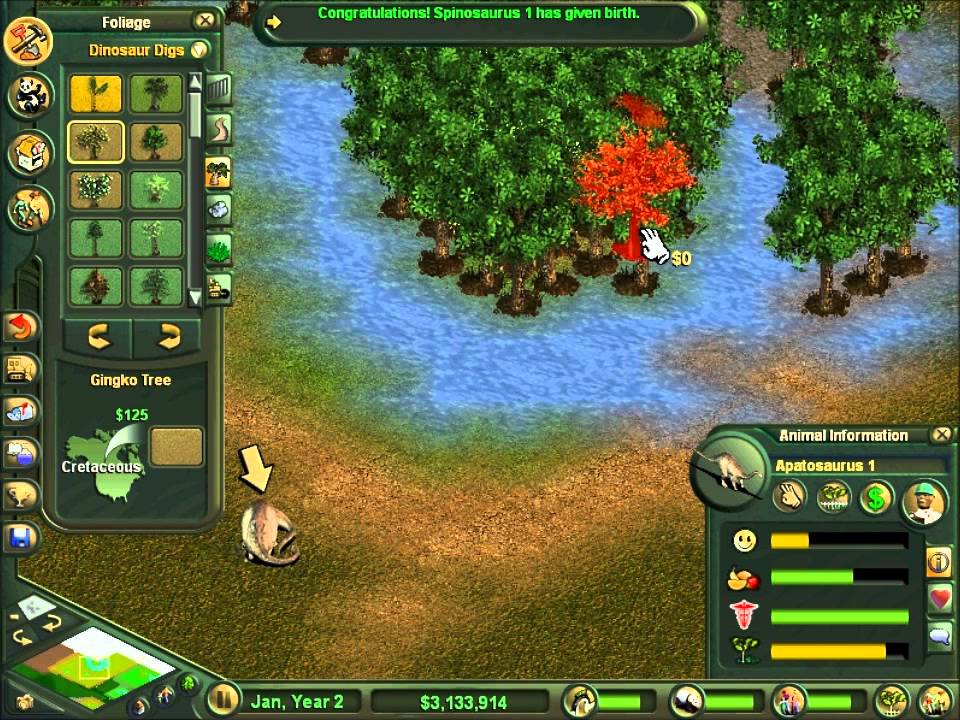 Zoo Tycoon Dino Digs Valley of the Dinosaurs Part 1 