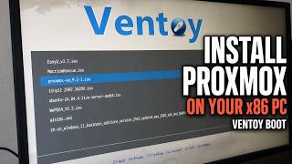 Homelab Installing Proxmox VE PVE on an x86 PC