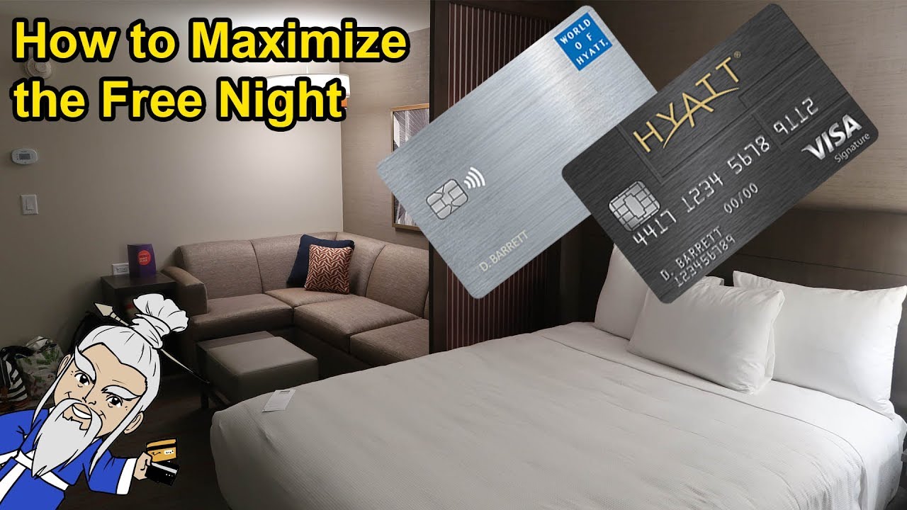 How to Use the Hyatt Credit Card Free Night