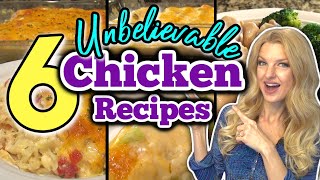 6 Mind Blowing Chicken Dishes that are AMAZINGLY DELICIOUS! | You Don't Want To Miss!