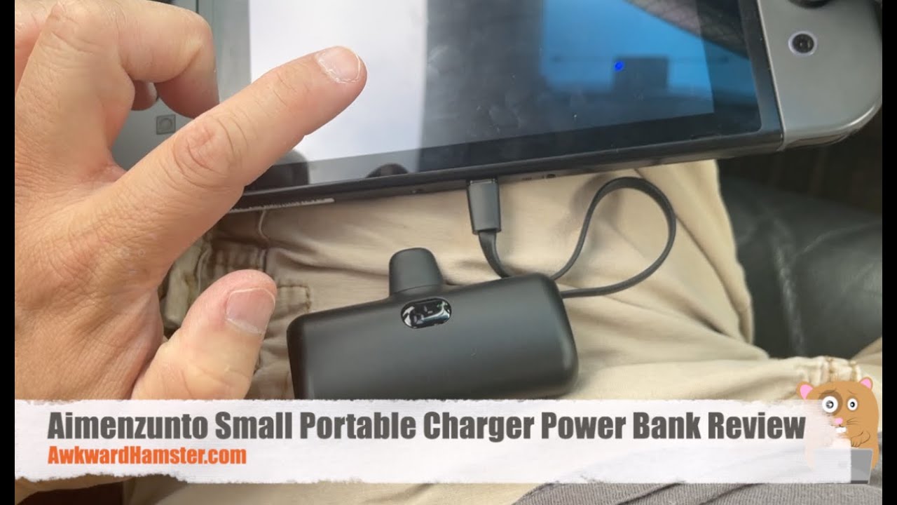 Aimenzunto Small Portable Charger Power Bank Review YouTube