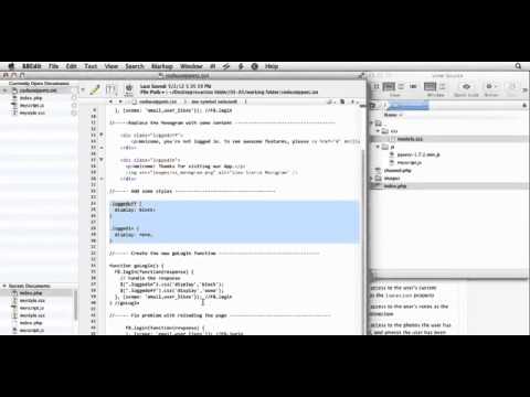 Facebook Application Development Tutorial 12  Using the OAuth dialog