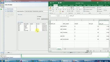 HOW TO INSERT OR IMPORT EXCEL DATA INTO ORALCE DATABASE TABLE USING SQL DEVELOPER