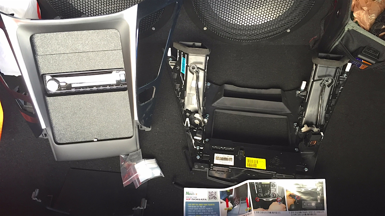 Installing An Ipad Dash Kit In A Hyundai Sonata You Installing An Ipad Dash Kit In A Hyundai Sonata