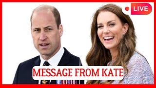ROYALS IN SHOCK! PRINCE WILLIAM SHARED A MESSAGE FROM PRINCESS CATHERINE