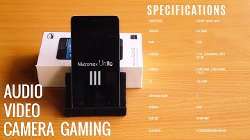 Micromax unite 3 unboxing - Audio - Video - Gaming - Camera - Review