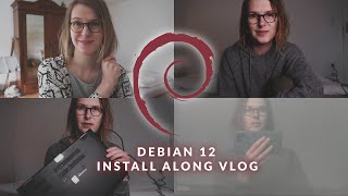 Total Noob Installs Debian 12 on Outdated Overpriced Computer