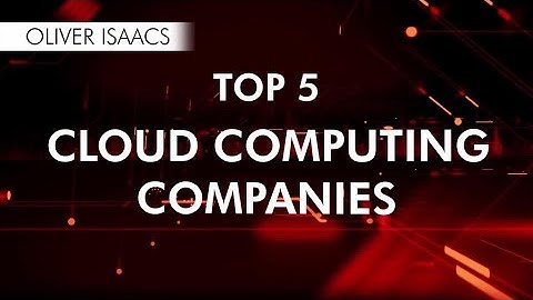 Top 5 Cloud Computing Companies (Amazon AWS, Digital Ocean, Salesforce, Azure, Google Cloud)