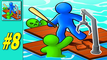 Zombie Raft - Gameplay Walkthrough Part 8 New Update(iOS,Android)