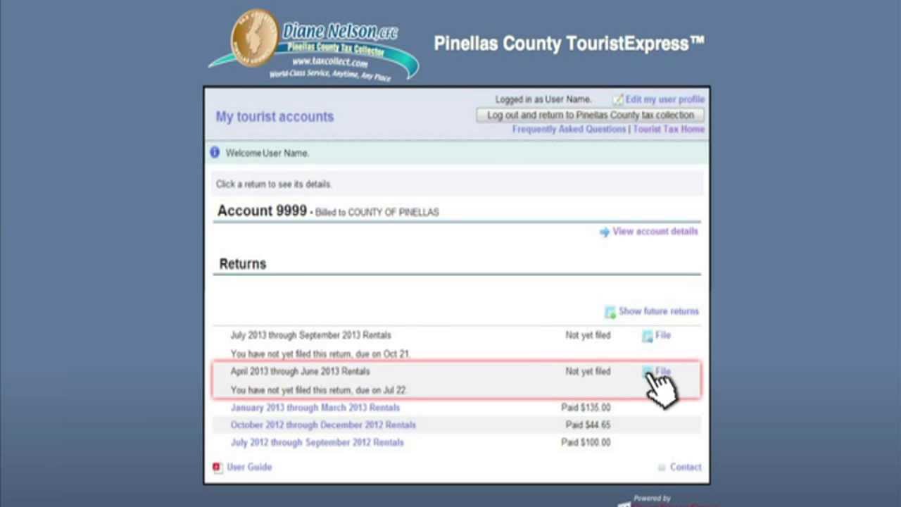 How To Pay Tourist Tax Online YouTube How To Pay Tourist Tax Online YouTube