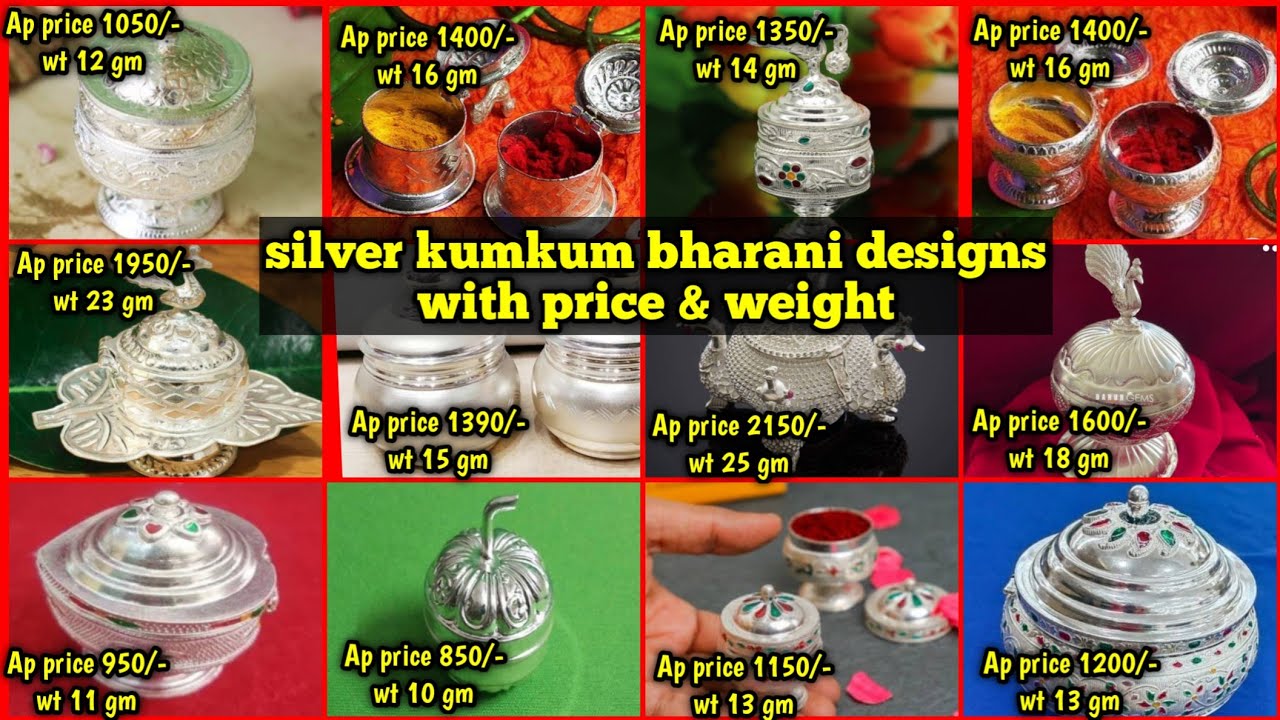 Sliver Kumkum Bharani Designs With Price silver Kumkum Bharani kumkum sliver-kumkum-bharani-designs-with-price-silver-kumkum-bharani-kumkum