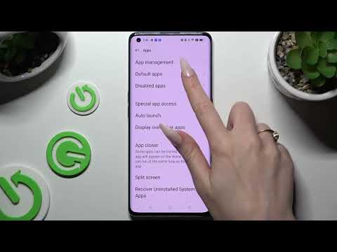 OPPO Ace2 – デフォルトアプリの変更方法