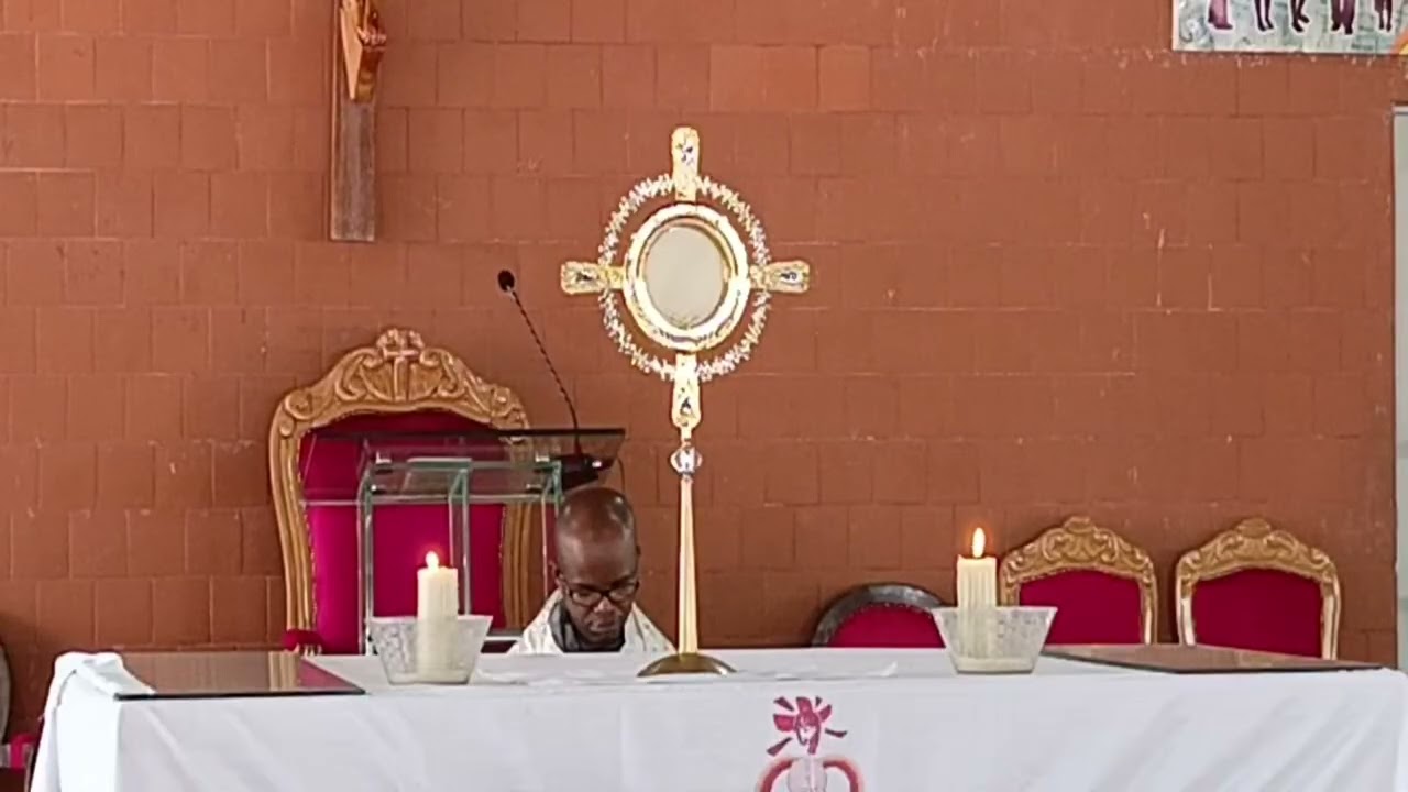 Temps fort 1:03:00 - 1:08:00 de CHEMIN DE CROIX DU VENDREDI 27 FÉVRIER 2026 P ST ESPRIT DE MOCKEYVIL