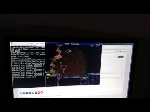 StarCraft ARM port on OMAP5 devboard.