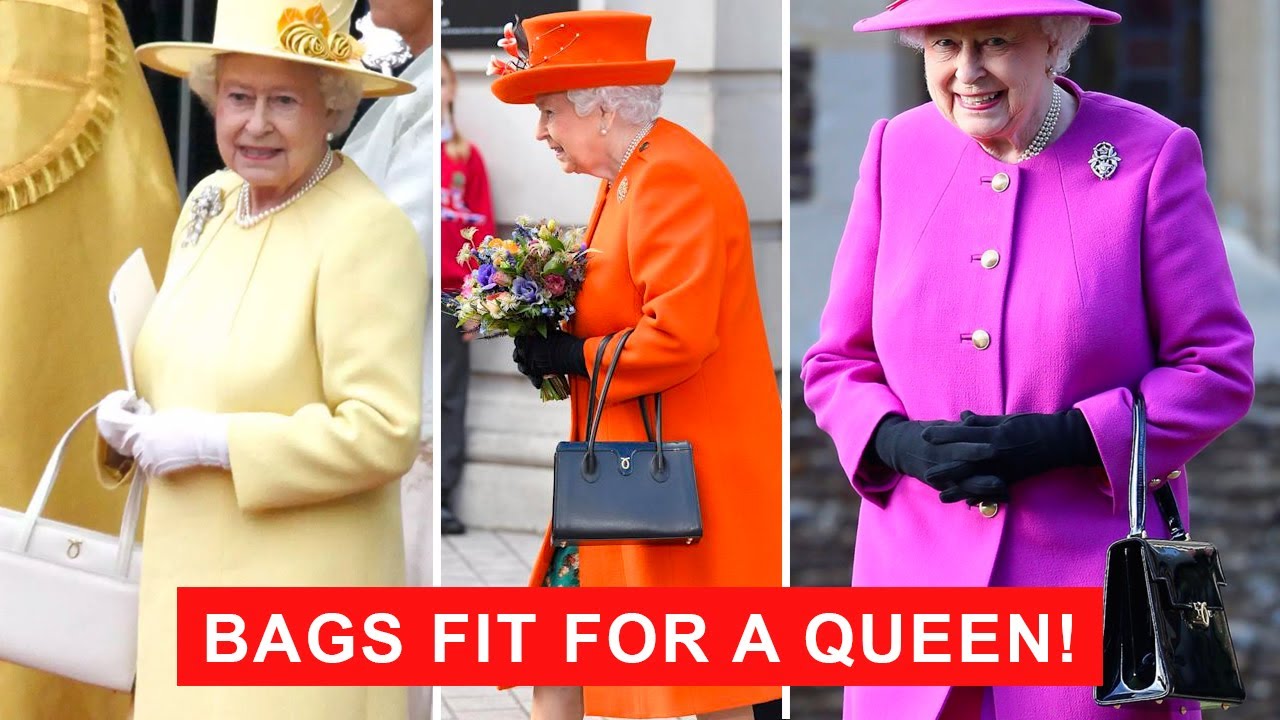 10 of Queen Elizabeth's Favourite Designer Bags 👑 A Bag Collection FIT FOR  ROYALTY 