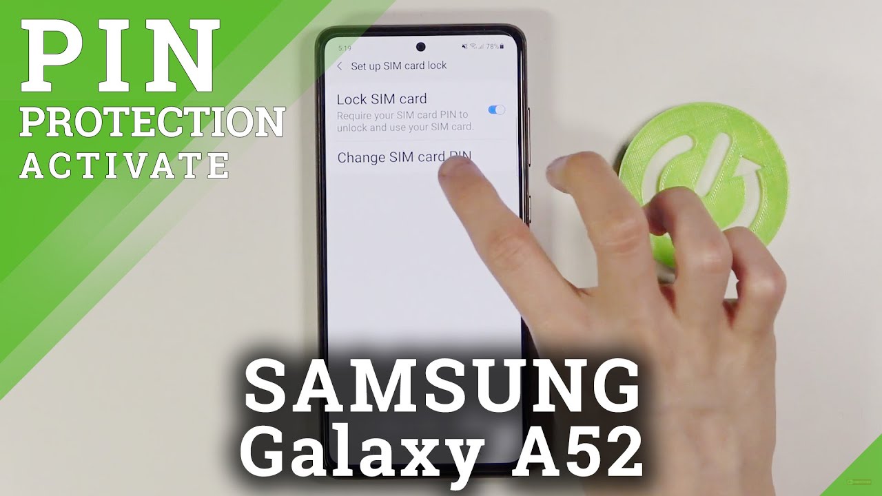 Samsung Galaxy A52 Sim Karte Einlegen How to Set Up PIN to SIM Card on SAMSUNG Galaxy A52 – Protect SIM Card