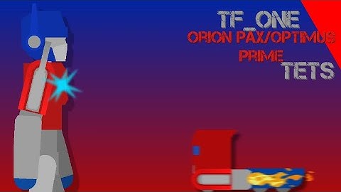[SNP | TF ONE] Optimus prime/Orion Pax_Test