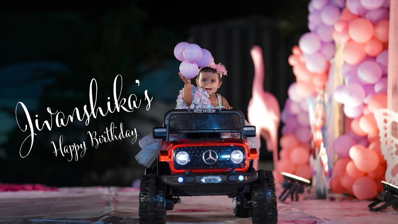 JIVANSHIKA 1st Birthday Teaser 4K