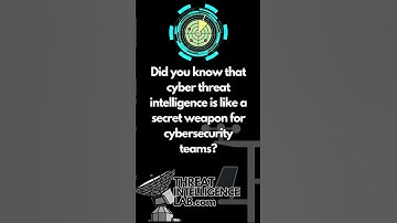 CTI is like a secret weapon