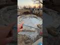 Building a Sunken Fire Pit Patio – Day 2 Construction Progress