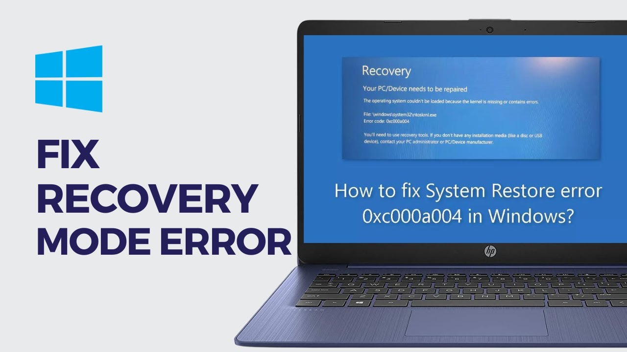 How to Fix Recovery Mode Error Windows 11 | Error code 0xc000000e windows FIX (2024)