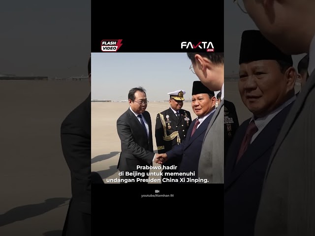 Momen Prabowo Tiba di China, Siap Temui Presiden Xi Jin Ping class=